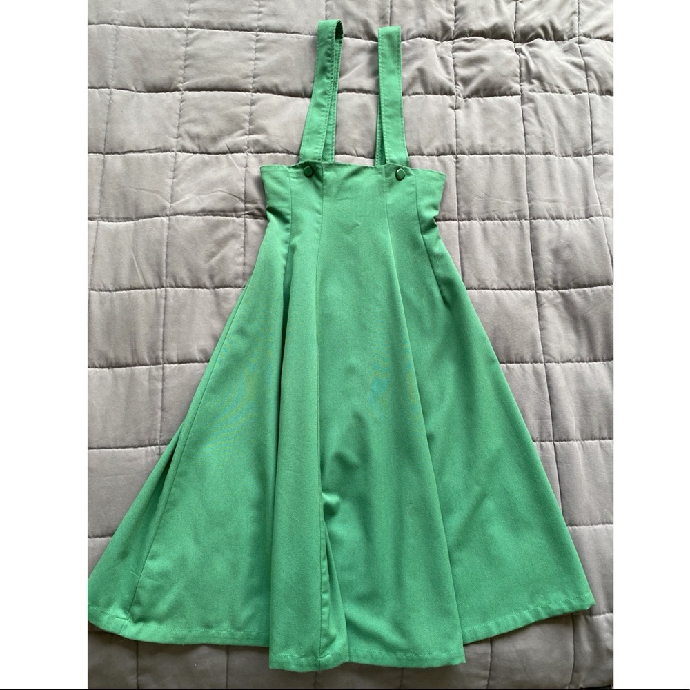 Bettie Page Tatyana green rockabilly jumper skirt